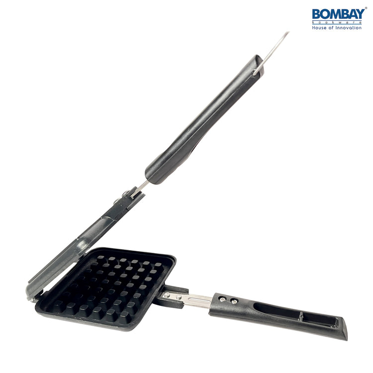 Non-Stick Waffle & Pancake Maker | Gas Compatible | Super Heavy Thickness