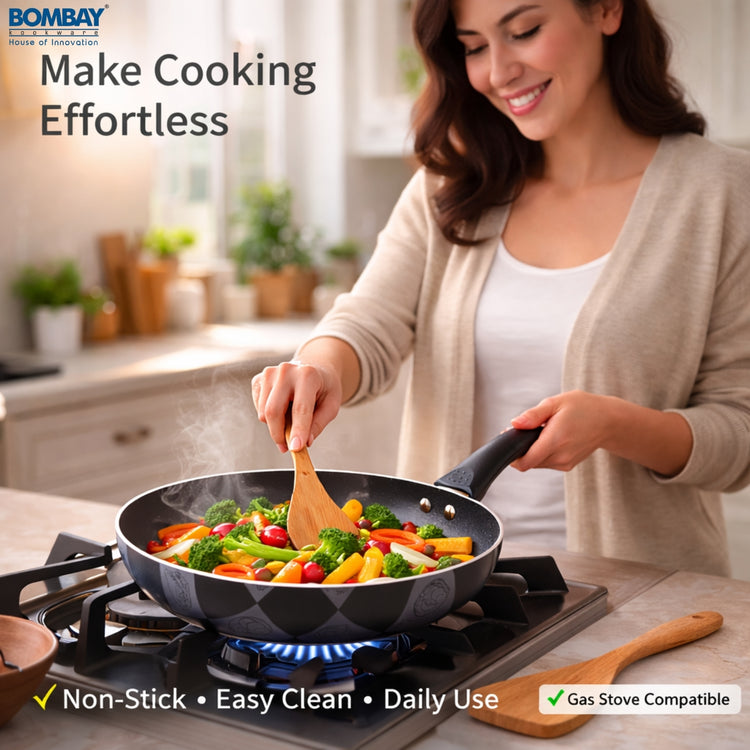 Kala Kruti Non-Stick Fry Pan | 24 cm