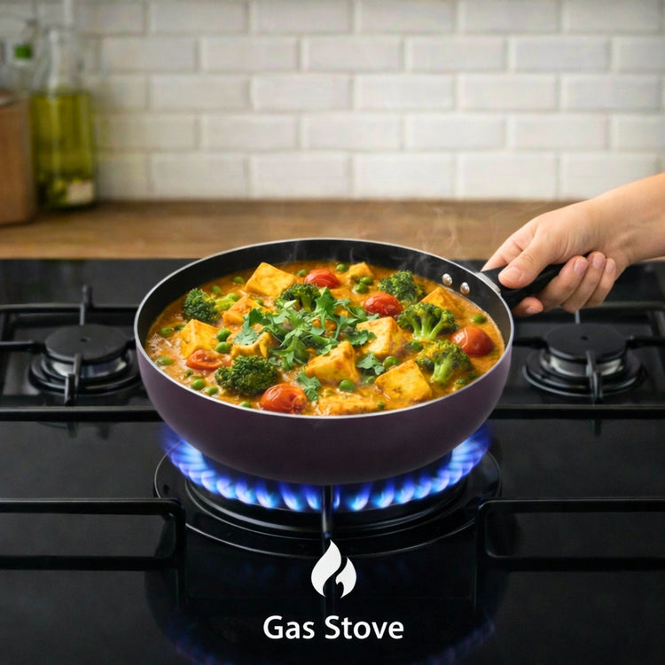 Non-Stick Wok Pan | 26 cm | 3 l | Non-Induction Base