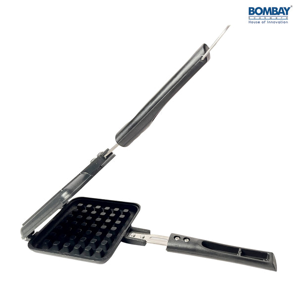 Non-Stick Waffle & Pancake Maker | Gas Compatible | Super Heavy Thickness