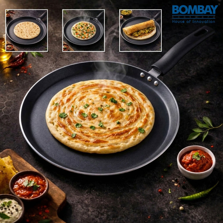 Non-Stick Tawa Pan | 27 cm | Non-Induction Base