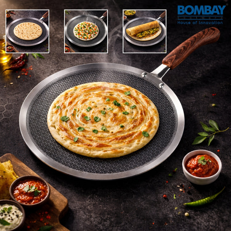 Triply Dosa Tawa 28cm, Induction Base