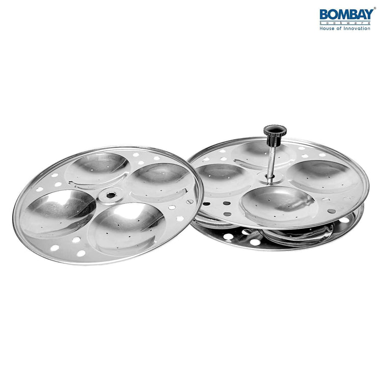 Stainless Steel Idli 3 Plate Set