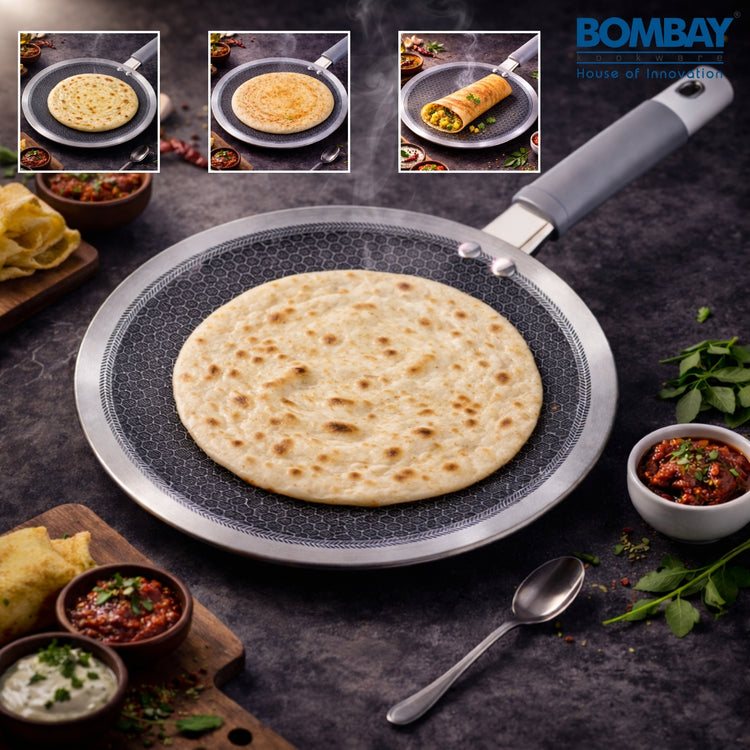 Triply Roti Tawa 26cm, Induction Base