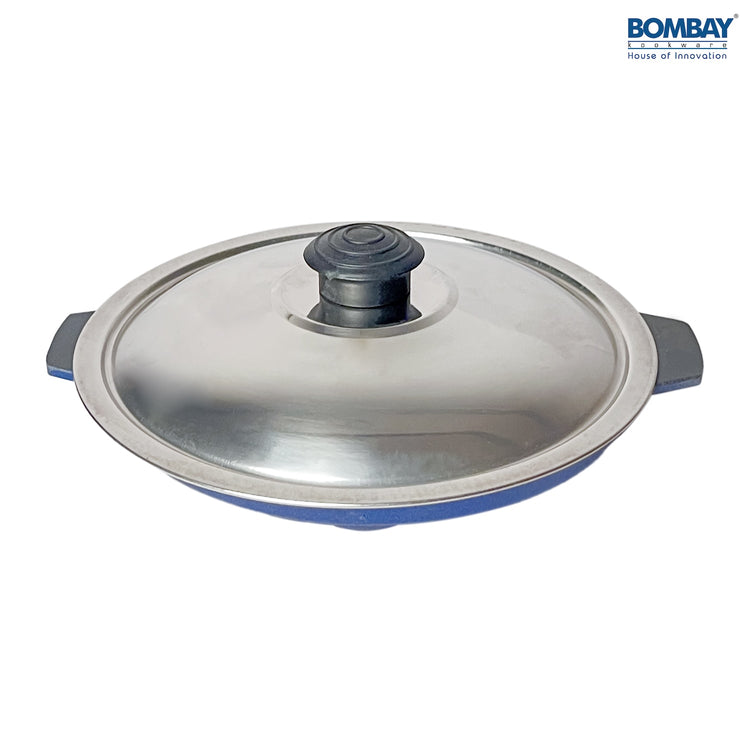 Non-Stick Appam Maker | 7 Cavity | Stainless Steel Lid