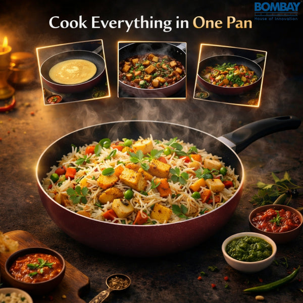 Non-Stick Wok Pan | 26 cm | 3 l | Non-Induction Base