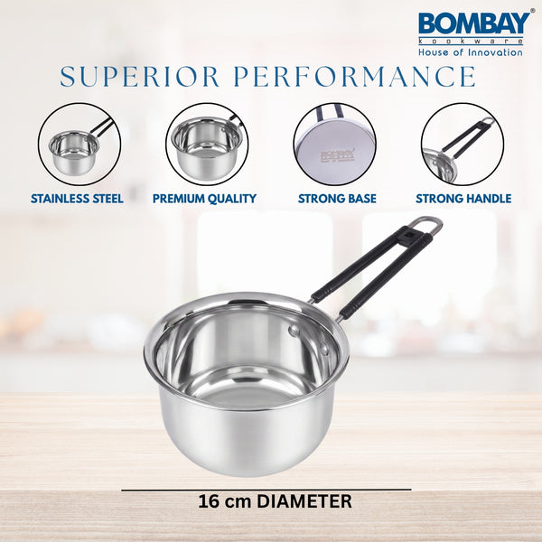 Stainless Steel Sauce Pan - 1100 ml