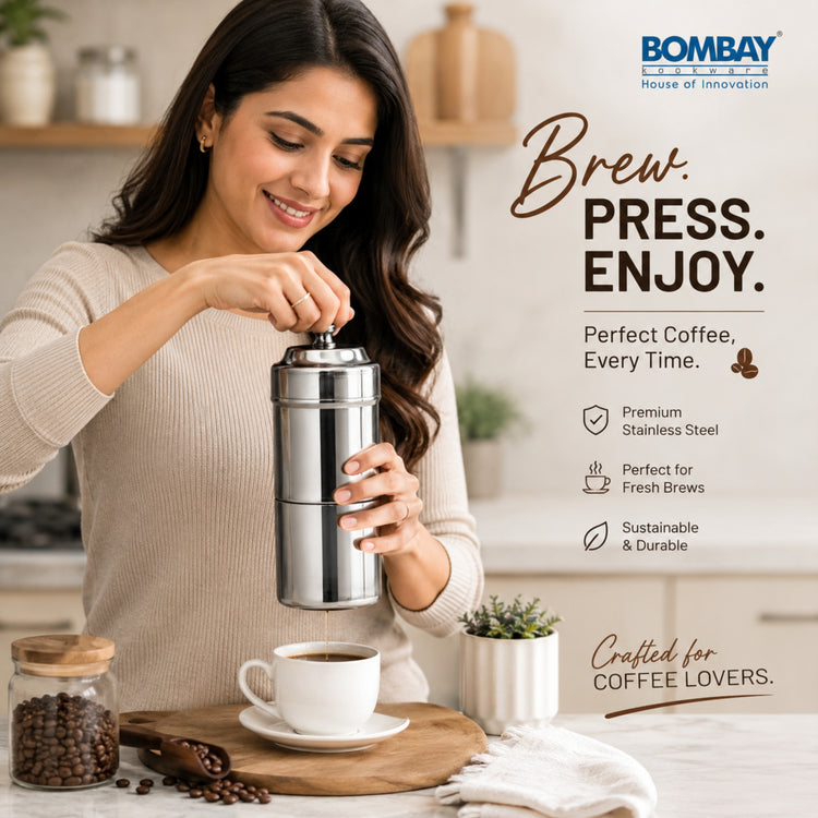 Stainless Steel Filter Coffee Maker