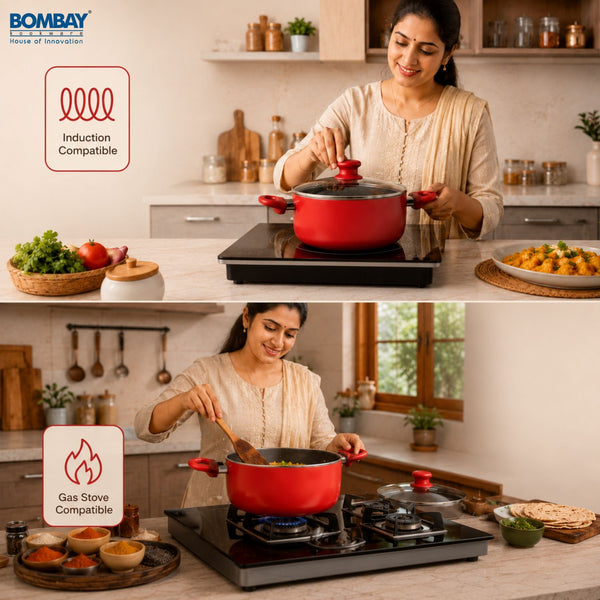 Biryani Pot | 24 cm | 4 L | Induction Compatible