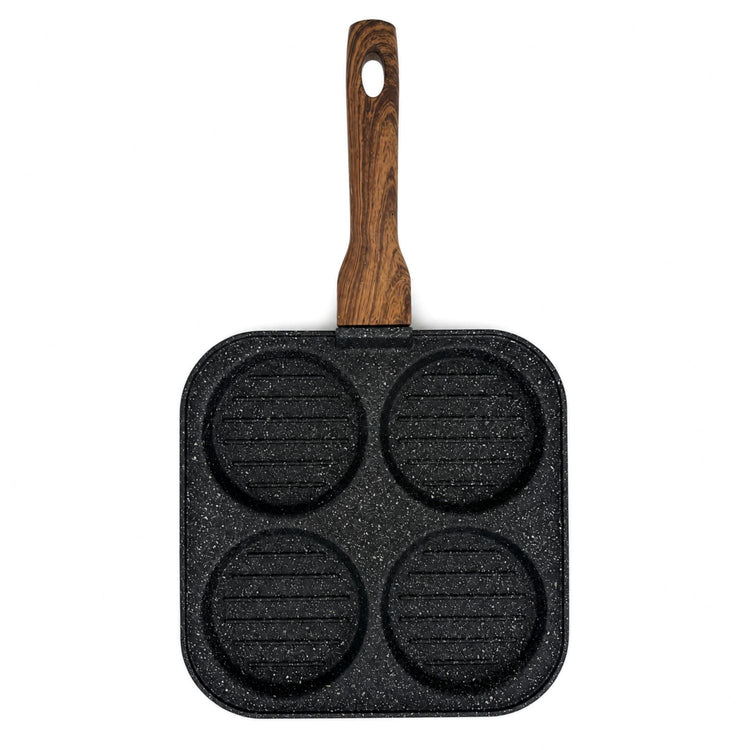 Non-Stick Snacks Maker | Wooden Finish Handle