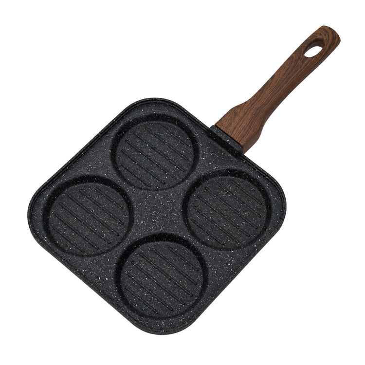 Non-Stick Snacks Maker | Wooden Finish Handle